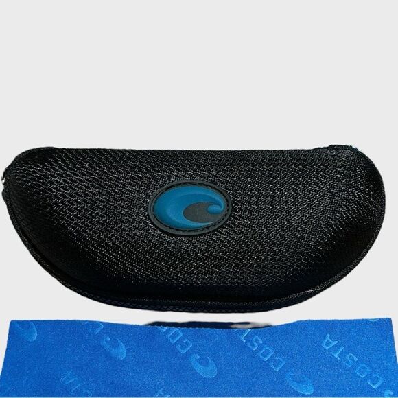 Costa Hard Eyeglasses Sunglasses Case and Glass Cleaner Wipe - Picture 1 of 6